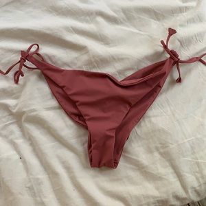 Pink Lululemon Bikini Bottoms